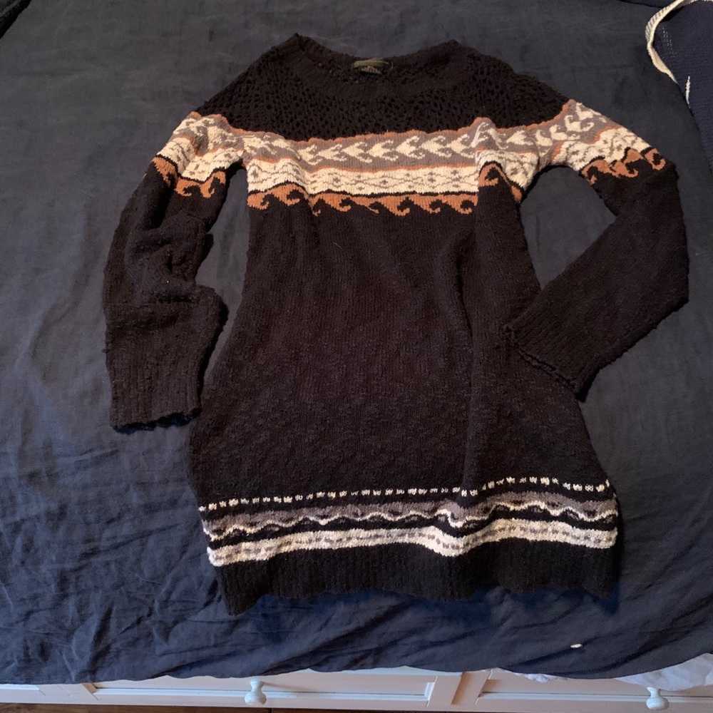 Holiday sweater dress